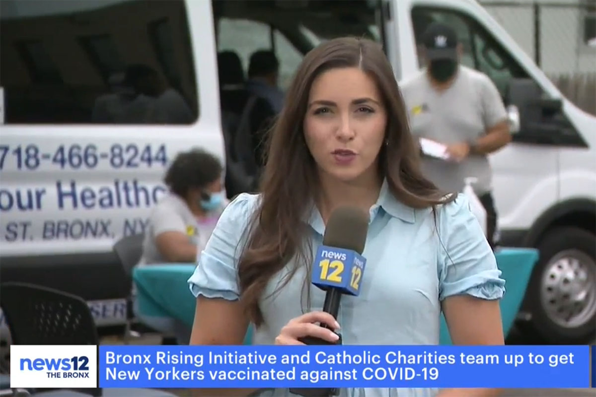 Bronx Rising Initiative and Catholic Charities Team Up